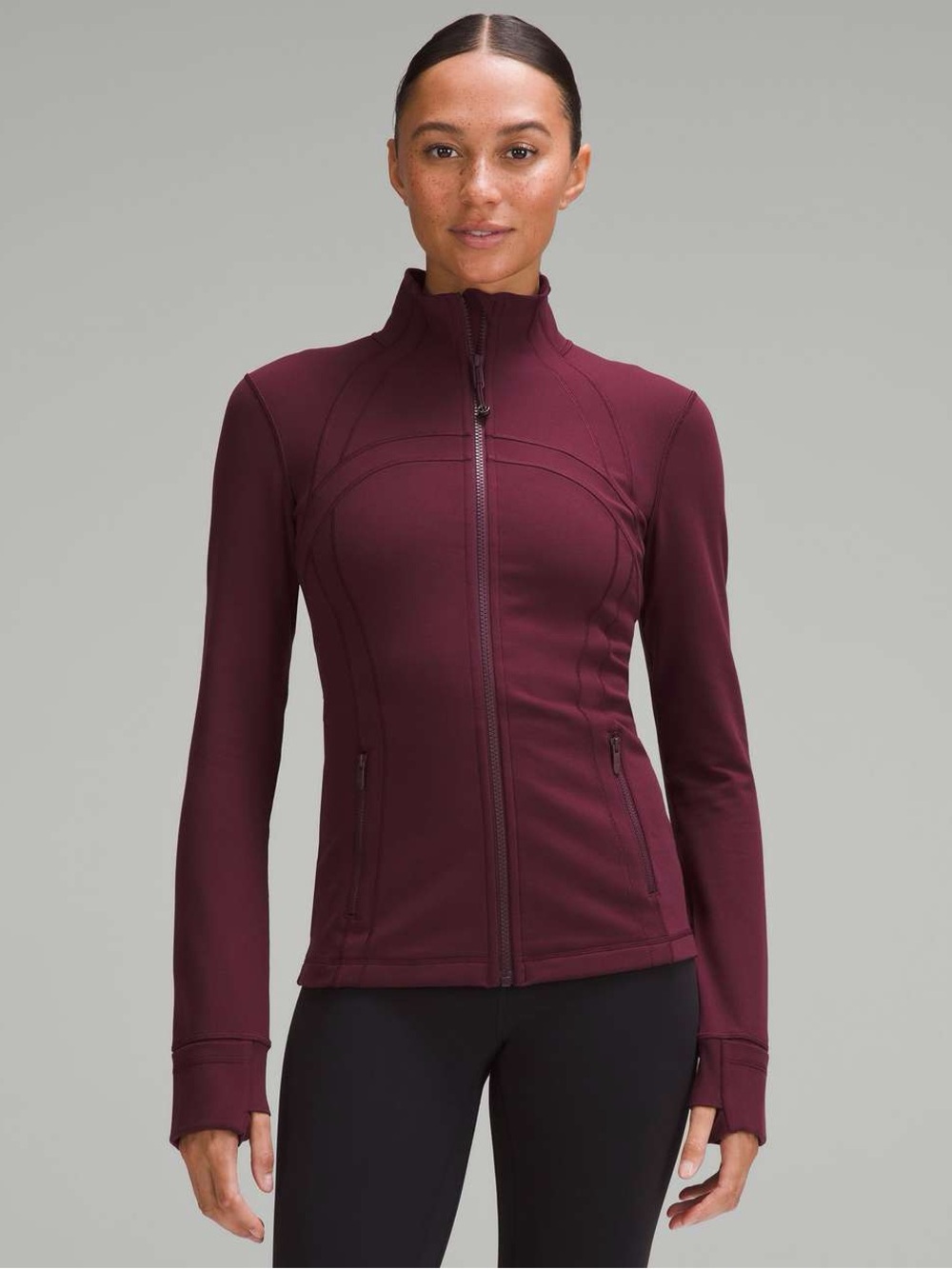 Lululemon Define Jacket Luon Cassis Maroon Wine 4
